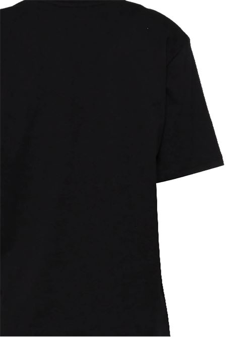 Black organic cotton t-shirt ROTATE BIRGERCHR | 112880100BCR1523100